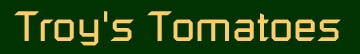 Troy's Tomatoes front page logo